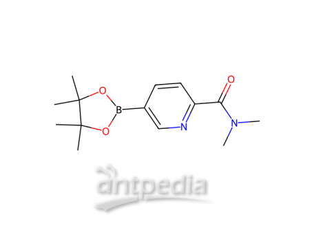 6-(二甲基氨基甲酰基)吡啶-3-硼酸频哪醇酯，1006876-27-2，95%