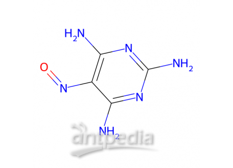 2,4,6-三氨基-5-亚硝基嘧啶，1006-23-1，>98.0%(HPLC)