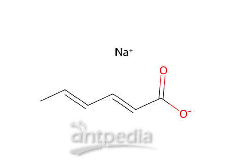 山梨酸钠，7757-81-5，>98.0%(T)