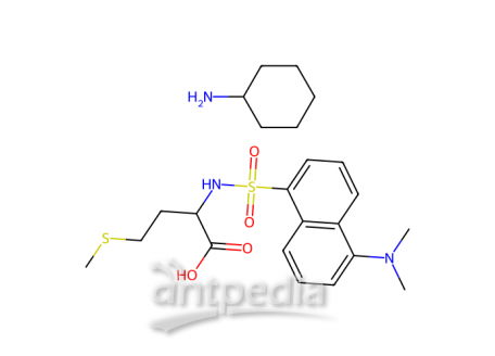丹磺酰-DL-蛋氨酸环己基铵盐，42808-13-9，≥98%