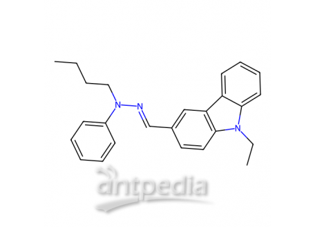 9-乙基咔唑-3-甲醛 N-丁基-N-苯腙，88107-84-0，95%