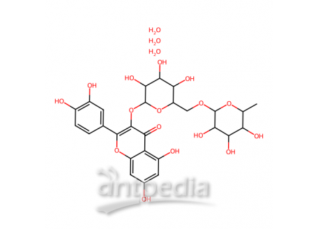 芸香苷水合物，207671-50-9，>98.0%(T)