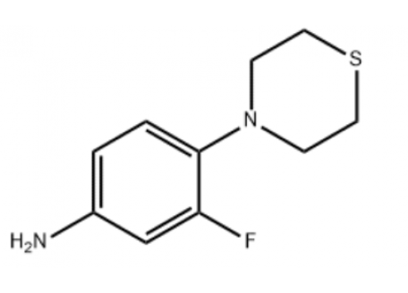 3-氟-4-硫代吗啉代苯胺，237432-11-0，95%