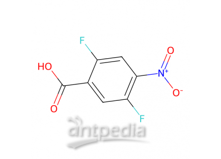 2,5-二氟-4-硝基苯甲酸，116465-48-6，97%