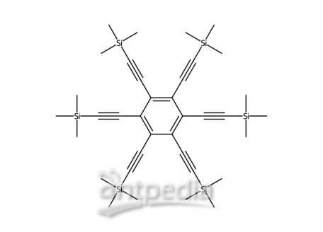 1,2,3,4,5,6-六[2-(三甲基硅烷基)乙炔基]苯，100516-62-9，97%