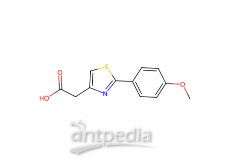2-(4-甲氧苯基)噻唑乙酸，23353-14-2，97%