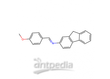 2-[(4-甲氧基苯亚甲基)氨基]芴，5424-78-2，98%