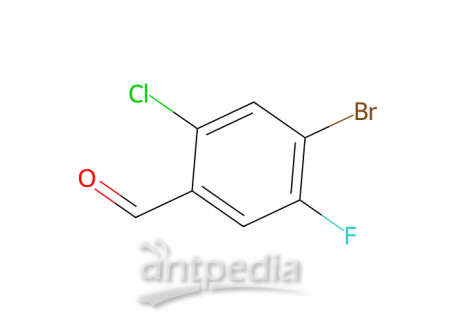 2-氯-4-溴-5-氟苯甲醛，1214386-29-4，98%