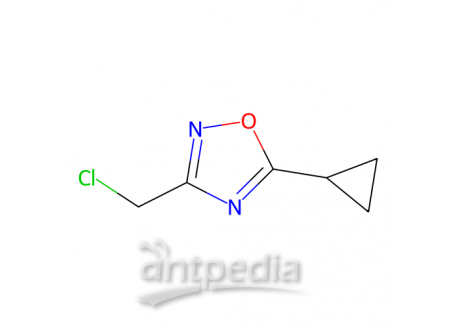 3-(氯甲基)-5-环丙基-1,2,4-恶二唑，959237-80-0，97%