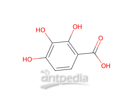 2，3，4-三羟基苯甲酸 水合物，610-02-6，97%