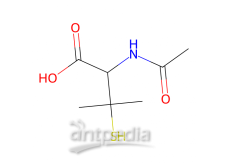 N-乙酰基-D-青霉胺，15537-71-0，98%