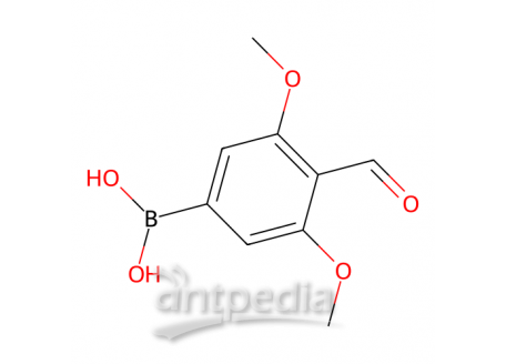 4-甲酰基-3,5-二甲氧基苯硼酸 (含不等量酸酐)，2001080-85-7，97%