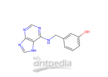 3-[(9H-嘌呤-6-基氨基)甲基]苯酚，75737-38-1，98%
