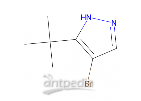 4-溴-3-叔丁基-1H-吡唑，60061-63-4，97%