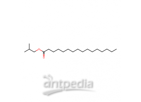 棕榈酸异丁酯，110-34-9，>97.0%(GC)
