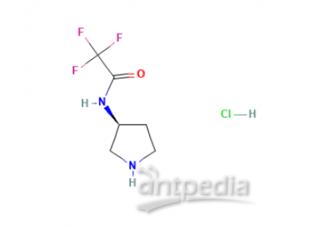 (3S)-(-)-3-(三氟乙酰氨基)吡咯烷盐酸盐，132883-43-3，≥98%