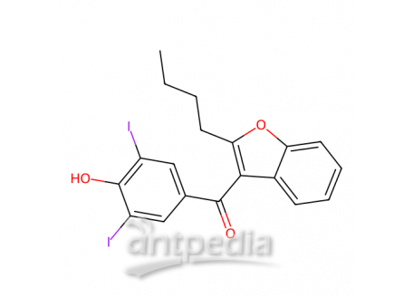 2-丁基-3-（3,5-二碘-4-羟基苯甲酰基）苯并呋喃，1951-26-4，≥98%
