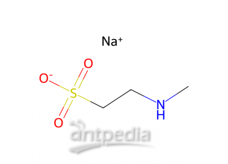 N-甲基牛磺酸钠盐，4316-74-9，62-66%的水溶液
