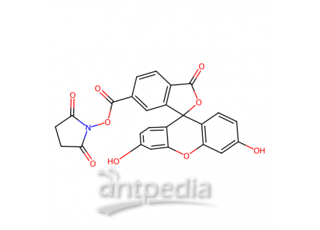 6-羧基荧光素琥珀酰亚胺酯，92557-81-8，荧光级