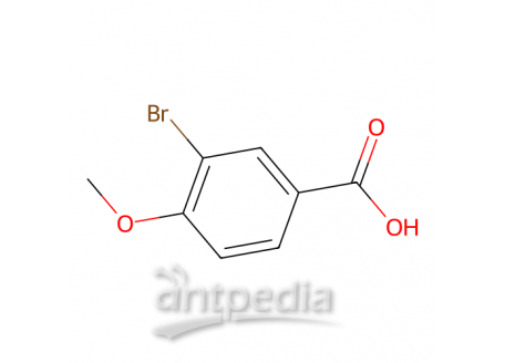 3-溴-4-甲氧基苯甲酸，99-58-1，>98.0%(HPLC)