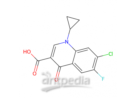 7-氯-1-环丙基-6-氟-1,4-二氢-4-氧代喹啉-3-羧酸，86393-33-1，≥98.0%(HPLC)