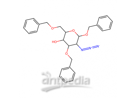 苄基 2-叠氮基-3,6-二-O-苄基-2-脱氧-β-D-吡喃葡萄糖苷，342640-42-0，≥95%