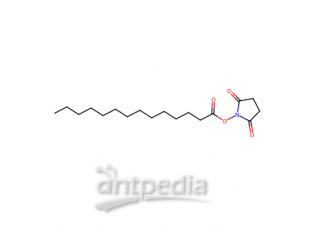 十四酸N-琥珀酰亚胺酯，69888-86-4，98%