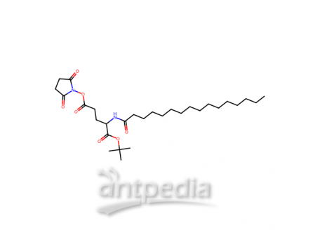 N-棕榈酰-L-谷氨酸1-叔丁基5-(N-琥珀酰亚胺)酯，204521-63-1，96%