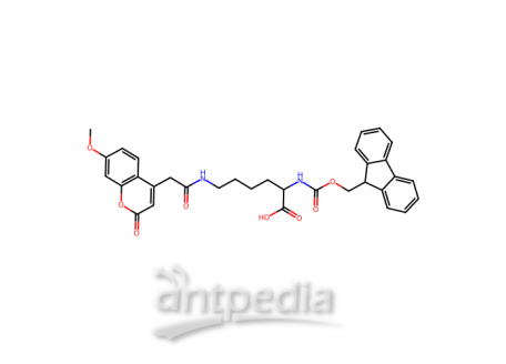 Nα-Fmoc-Nε-7-甲氧基香豆素-4-乙酰基-L-赖氨酸，386213-32-7，95%