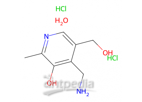 吡哆胺二盐酸盐一水合物，58052-48-5，>98.0%(HPLC)(N)