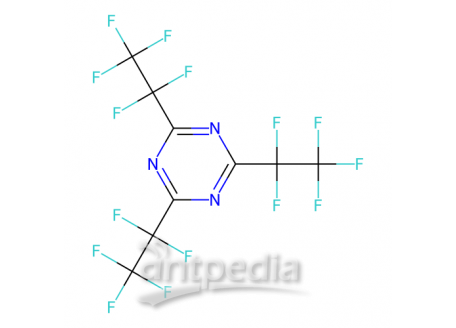 2,4,6-三(五氟乙基)-1,3,5-三嗪，858-46-8，>95.0%(GC)