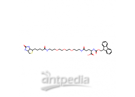 芴甲氧羰基-谷氨酰胺酸(生物素基-聚乙二醇)，817169-73-6，95%