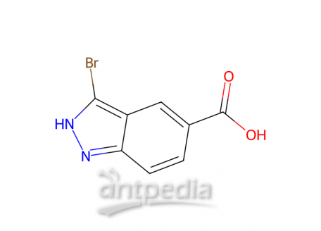 3-溴-1H-吲唑-5-羧酸，885521-49-3，95%