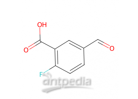 2-氟-5-甲酰基苯甲酸，550363-85-4，98%