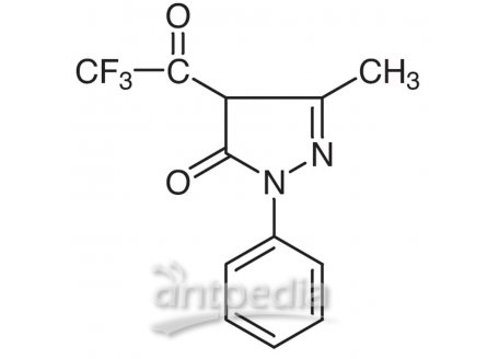 4-三氟乙酰-3-甲基-1-苯基-5-吡唑啉酮，1691-93-6，96%