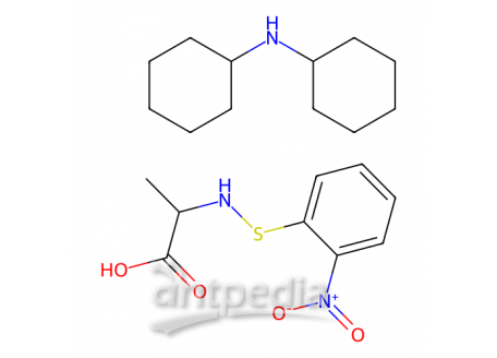 N-2-硝基苯亚磺酰基-L-丙氨酸双环己铵盐，7675-46-9，>98.0%(HPLC)