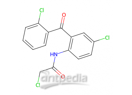 2-氯-N-(4-氯-2-(2-氯苯甲酰基)苯基)乙酰胺，14405-03-9，95%