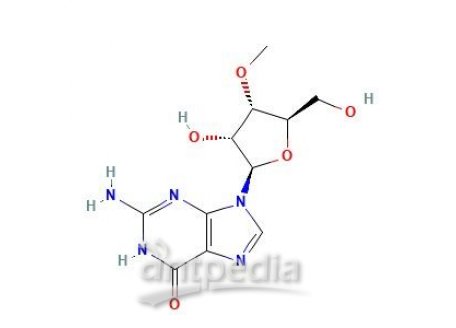 3′-O-甲基鸟苷，10300-27-3，≥98%