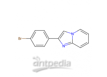 2-(4-溴苯基)咪唑并[1,2-a]吡啶，34658-66-7，97%