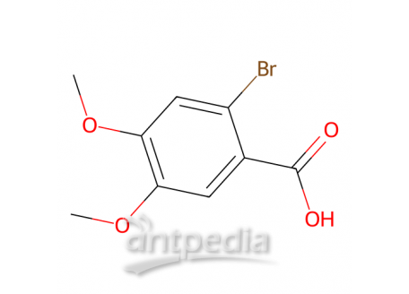 2-溴-4,5-二甲氧基苯甲酸，6286-46-0，≥98.0%