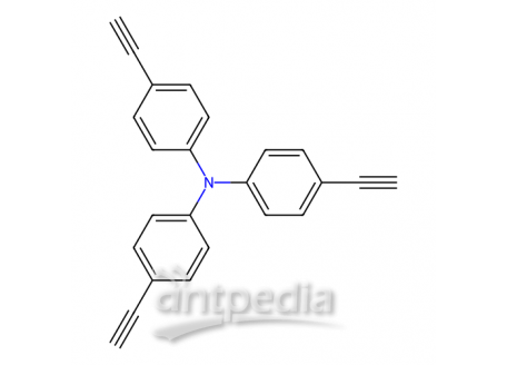 三(4-乙炔苯基)胺，189178-09-4，97%