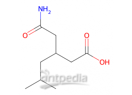 3-(2-氨基-2-氧代乙基)-5-甲基己酸，181289-15-6，98%