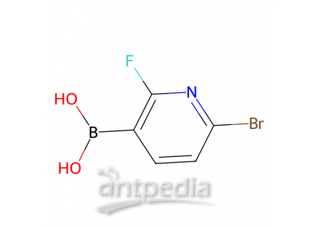 (6-溴-2-氟-3-吡啶)-硼酸(含有数量不等的酸酐)，910649-58-0，97%