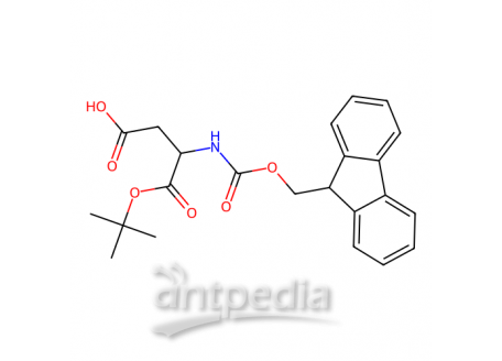 N-芴甲氧羰基-D-天冬氨酸 1-叔丁酯，134098-70-7，95%