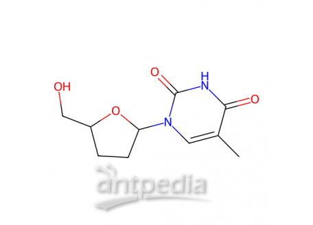 2′,3′-二脱氧胸苷，3416-05-5，98%