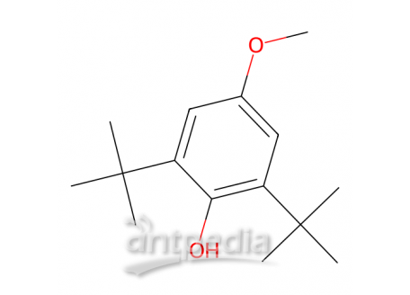 2,6-二叔丁基-4-甲氧基苯酚[氧化抑制剂]，489-01-0，>98.0%(GC)