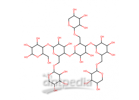 七糖Glc₄Xyl₃，121591-98-8，>95.0%(HPLC)
