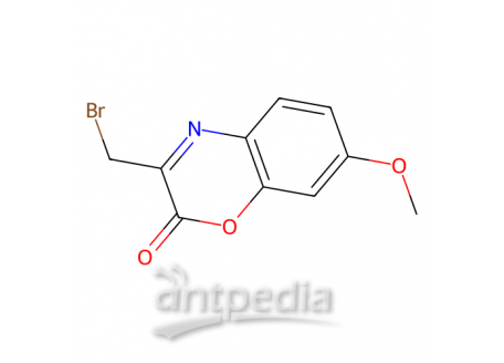 3-溴甲基-7-甲氧基-1,4-苯并恶嗪-2-酮[用于高效液相色谱标记]，124522-09-4，>98.0%(T)