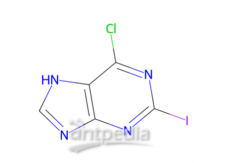 6-氯-2-碘嘌呤，18552-90-4，97%
