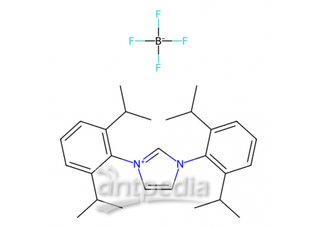 1,3-双(2,6-二异丙基苯基)-1H-咪唑-3-鎓四氟硼酸盐，286014-25-3，98%